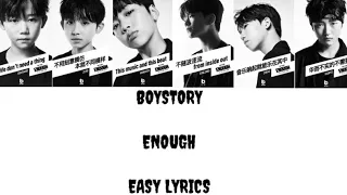 BOY STORY Enough Easy Lyrics (Color Coded)