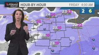 Northeast Ohio weather forecast: What to expect from the winter storm