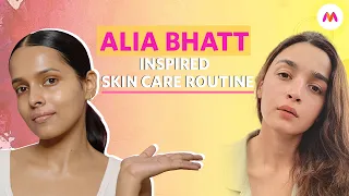 Recreating Alia Bhatt's Skincare Routine ft. @PrakritiSingh | On-Budget Skincare Guide | Myntra