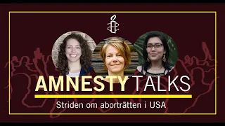 Amnesty Talks aborträtten i USA