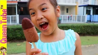 แย่แล้ว!! เกิดอะไรขึ้น กับน้องควีน เมื่อกินไอศครีม?!! Wall's Ice Cream Compilation