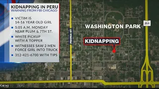 FBI requesting assistance from public in Illinois kidnapping case