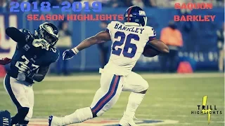 Saquon Barkley 2018-2019 Rookie Season Highlights | Next Up