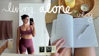 living alone vlog: in a rut + reset day to get my life together