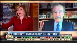 Vicente Fox Stuns FBN Anchor: 'I'm Not Going To Pay For That F*cking Wall'