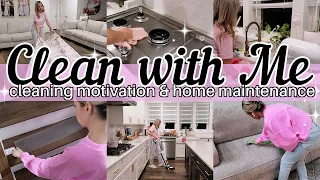 *NEW* CLEAN WITH ME & HOME MAINTENANCE TIFFANI BEASTON HOMEMAKING CLEANING MOTIVATION 2024 SAHM