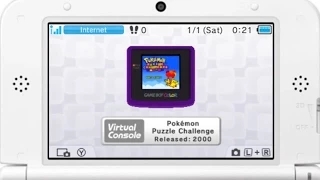 [eShop US] Pokemon Puzzle Challenge (GBC VC) - First Look