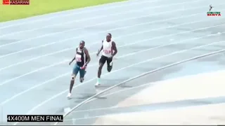 4X400M Men Relay:Police Dethrones KDF: Athletics Kenya National Championships 2022