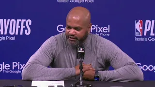 J.B. Bickerstaff full postgame press conference | Cavs vs. Knicks, Game 1 | NBA Playoffs