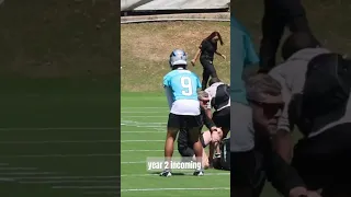 Bryce Young at #Panthers mini-camp day 1 recap 📸:(Charlotte Vibe)