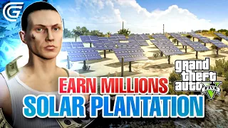 How To Make $1 Million From Solar Panel Plantation | Make Money By Selling Batteries In Grand RP