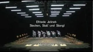 Elfriede Jelinek: Kézimunka (Stecken, Stab und Stangl)