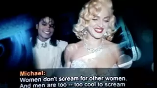 Michael Jackson spoke badly about Madonna