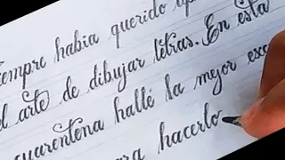 ✔ Como Escribir Caligrafía 🅲🆄🆁🆂🅸🆅🅰 Bonita en Español I Pablo Bermúdez