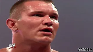 Triple H vs Randy Orton, Umaga, Randy Orton Last Man Standing No Mercy 2007 Highlights