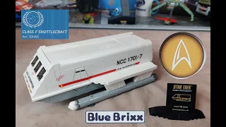 BlueBrixx Pro 104181 Star Trek Shuttle der Klasse F - Speedbuild