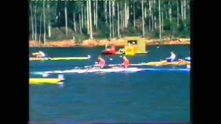 1990 World Championships Mens 2- Final (BBC coverage)