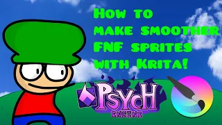 How to make your FNF sprites smoother & more advanced movement with Krita! | FNF Tutorial