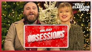 Teddy Swims & Kelly Clarkson Embrace Their Holiday Obsessions