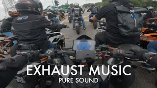 50+ KTM riders | KTM 390 Duke Akrapovic decat quickshifter pure sound