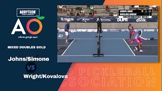 Simone Jardim /Ben johns vs. Lucy Kovalova /Matt Wright - PPA Atlanta Open - Mixed Doubles Pro Gold