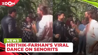 Hrithik Roshan grooves to Senorita with Farhan Akhtar at his wedding, video goes viral