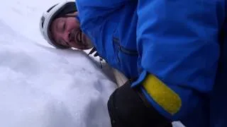 Ice axe self arrest - from walking