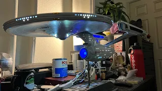 USS Enterprise Refit Polar Lights 1:350 Scale Build