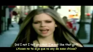 Avril Lavigne - Don't Tell Me (Lyrics & Sub Español) Official Video