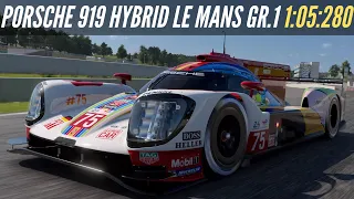 Gran Turismo 7: Lap Time Challenge Road Atlanta | Porsche 919 Hybrid Gr. 1 Hotlap [4K]