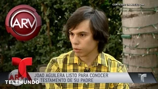 Joao Aguilera se prepara para escuchar el testamento de su padre | Al Rojo Vivo | Telemundo