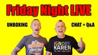 Friday Night LIVE - Unboxing Vlog 9 - Vegan Hangout with Q & A