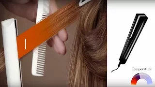 Rock 'n' Roll Spiky. How to with a flatiron. Hair Tutorial