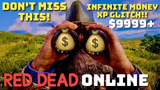 HURRY UP! INFINITE MONEY XP GLITCH - ALL PLATFORMS - RDR2 ONLINE - RED DEAD ONLINE