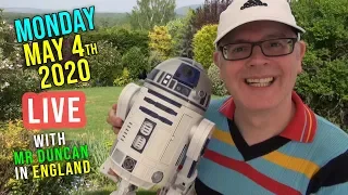 MAY the 4th 2020 - Feel the MONDAY force🖐🏻 / Live from England / Listen and learn with Mr Duncan