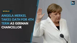 Angela Merkel takes oath for 4th term as German Chancellor