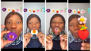 bpop lollipop, egg candy, edible ticket#asmr #candy#gomme