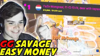Mongraal Puts Mrsavage & Letshe in The Montage (INSANE 1V2) Then EASLY WIN FNCS Day 2