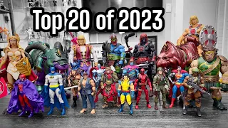 My Top 20 favorite action figures of 2023