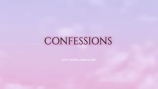 CONFESSIONS ❤️‍🩹 by @FottySeven (SLOWED+REVERB) || SLOW STUDIO || DEF JAM INDIA