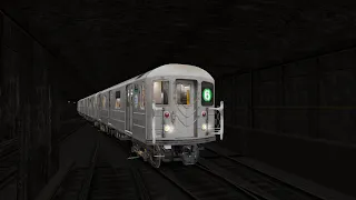 openBVE IRT: Bombardier R62A Downtown (6) Train Ride to Grand Central-42nd Street (last stop)