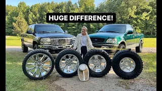 ULTIMATE 35 INCH TIRE COMPARISON - 16s | 20s | 22s | 26s