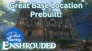 Enshrouded Best Base Location | Early Game | Blue Goblet Tavern