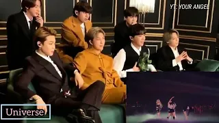 BTS Reaction to Blackpink 'pretty savage ' The show(fanmade)