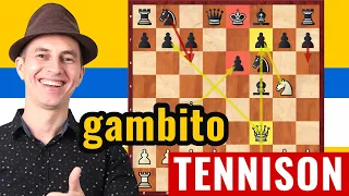 ☢️ Gambito Tennison: ¡Peligrosa apertura SORPRESA de ajedrez rápido!