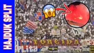 Ultras Hajduk Split Atmosphere At Poljud Stadium | HNL | Hajduk Split - Slaven 5-1 | September 2022