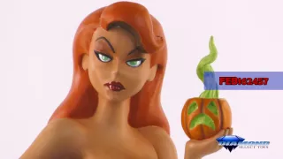 Batman Animated Premier Collection Almost Got 'Im Poison Ivy Resin Statue 360 + Packaging