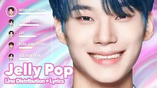 BOYS PLANET - Jelly Pop (Line Distribution + Lyrics Karaoke) PATREON REQUESTED