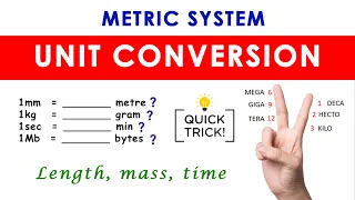 UNIT CONVERSION ||  How to Convert millimeter to centimeter ( mm, cm, Kg, min, sec ) |  Urdu/Hindi