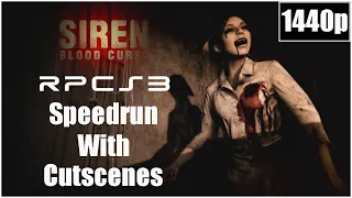 Siren: Blood Curse RPCS3 Full Speedrun with Cutscenes